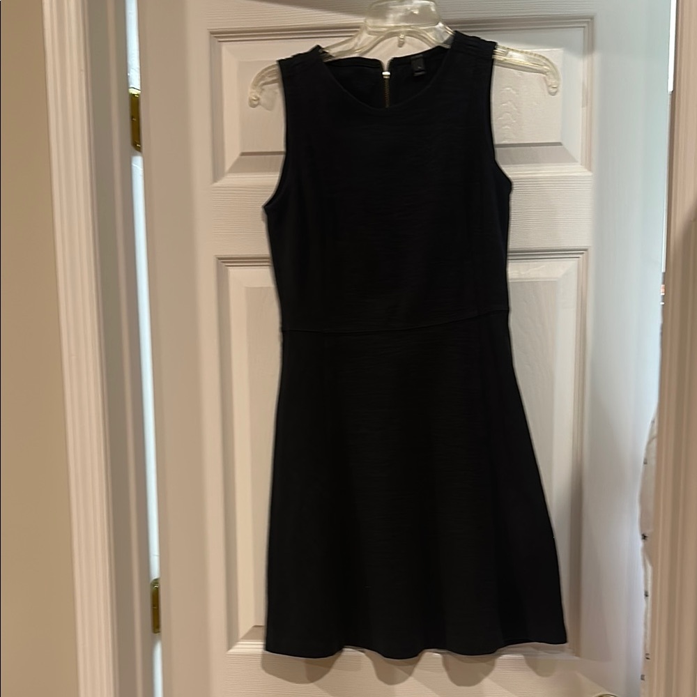J Crew Black Sleeveless Dress